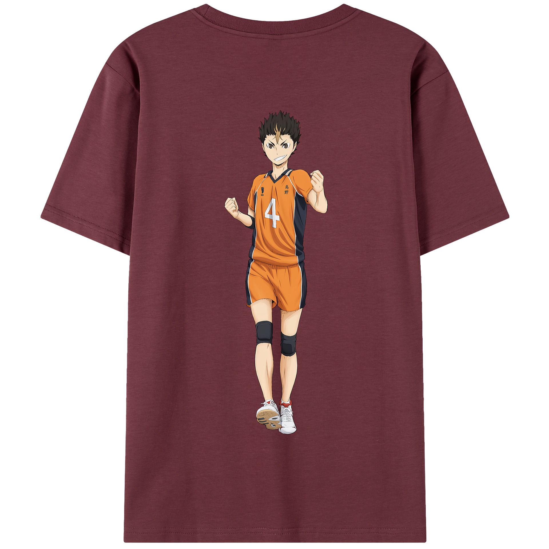 （画像用） ハイキュー!! Haikyu!! 綿100％半袖Tシャツ（背面プリント）